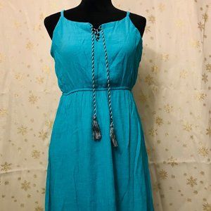 AUW TEAL MAXI DRESS